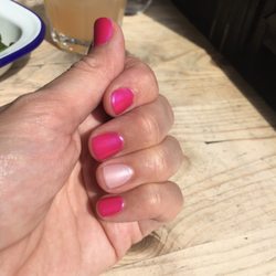 Anya Spa - Amy's shellac manicure. £25