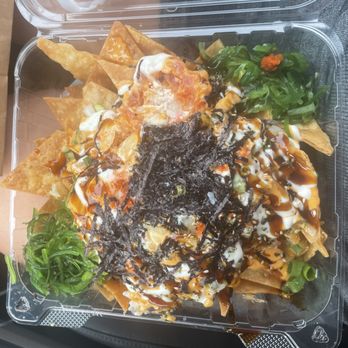 Aloha Cones - Poke nachos - Sushi Bars Near Me - Honolulu, Hawaii