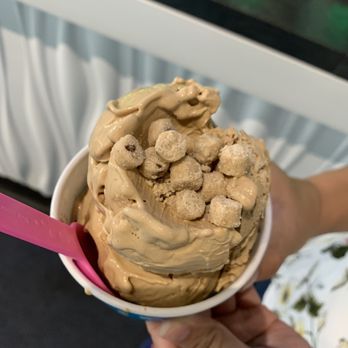 iFreeze Creamery - Coffee with cookie dough toppings - my favorite! - Ice Cream & Frozen Yogurt Near Me - Royal Oak, Michigan iFreeze Creamery - Coffee with cookie dough toppings - my favorite! - Ice Cream & Frozen Yogurt Near Me - Royal Oak, Michigan