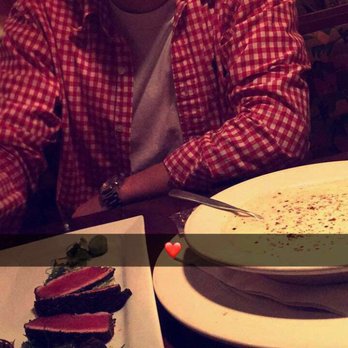 Red Rocks Cafe - Blackened Tuna & She Crab soup. (cute date not included with food *sorry* ) - Bars Near Me - Charlotte, North Carolina Red Rocks Cafe - Blackened Tuna & She Crab soup. (cute date not included with food *sorry* ) - Bars Near Me - Charlotte, North Carolina