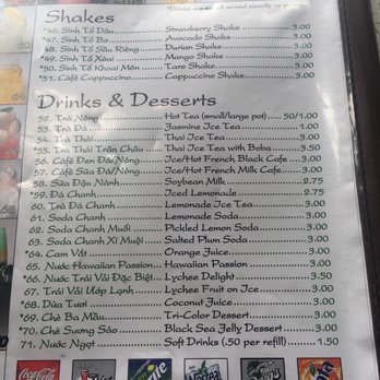 Pho Tasty - Menu drinks - Vietnamese Near Me - Artesia, California Pho Tasty - Menu drinks - Vietnamese Near Me - Artesia, California