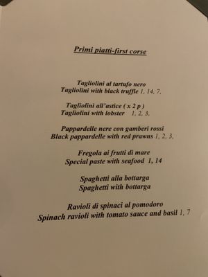 Menu photo 1 La Colombetta Como, LC Menu photo 1 La Colombetta Como, LC