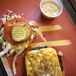 Single burger Single burger