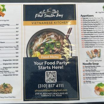 Pho South Bay - Menu - Vietnamese Near Me - Torrance, California Pho South Bay - Menu - Vietnamese Near Me - Torrance, California