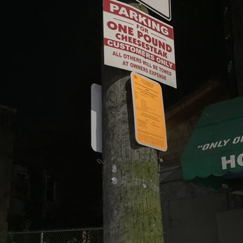 One Pound Cheesesteaks - Reserved Street Parking - Sandwiches Near Me - Philadelphia, Pennsylvania One Pound Cheesesteaks - Reserved Street Parking - Sandwiches Near Me - Philadelphia, Pennsylvania