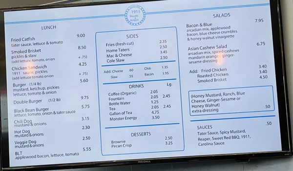 1911 Biscuits & Burgers by null