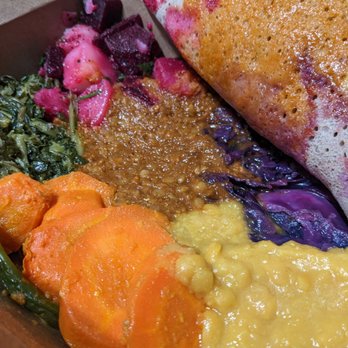 Mela Bistro - Veggie sampler mm! - Ethiopian Near Me - Oakland, California