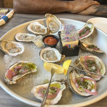 Anna Maria Oyster Bar - Ellenton - Chimichurri oysters. Very delicious. - Seafood Near Me - Ellenton, Florida Anna Maria Oyster Bar - Ellenton - Chimichurri oysters. Very delicious. - Seafood Near Me - Ellenton, Florida