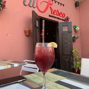 Al Fresco - $5 sangria on happy hour Friday night! - Wine Bars Near Me - San Juan, Puerto Rico Al Fresco - $5 sangria on happy hour Friday night! - Wine Bars Near Me - San Juan, Puerto Rico