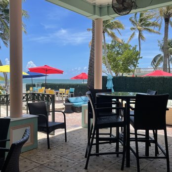 Seaside Cafe - View from the covered bar area. - Pizza Near Me - Key West, Florida Seaside Cafe - View from the covered bar area. - Pizza Near Me - Key West, Florida