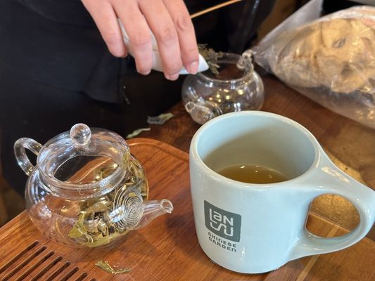 THE TAO OF TEA at Lan Su Chinese Garden by null