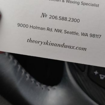 Theory Skin and Wax - Book an appointment with this lady she's wonderful. - Waxing Near Me - Seattle, Washington Theory Skin and Wax - Book an appointment with this lady she's wonderful. - Waxing Near Me - Seattle, Washington