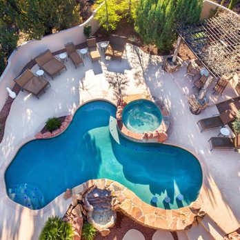 Clear Vision Pools - One of our Custom-Built pools in Sedona, Arizona - Pool Cleaners Near Me