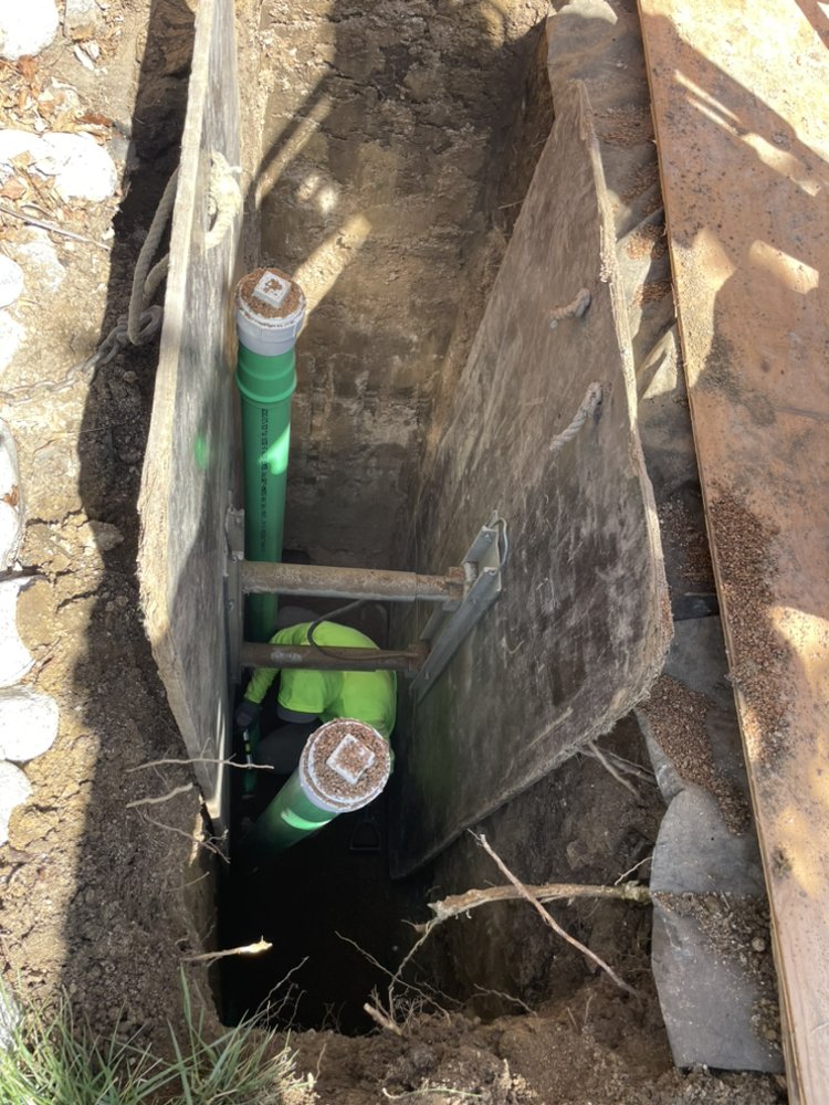 Slide of Sewer Lines Only