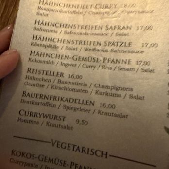 Cheers - Menu - German Near Me - Hanover, NI