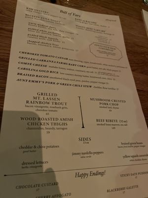 Menu photo 2 Dunsmoor Los Angeles, CA