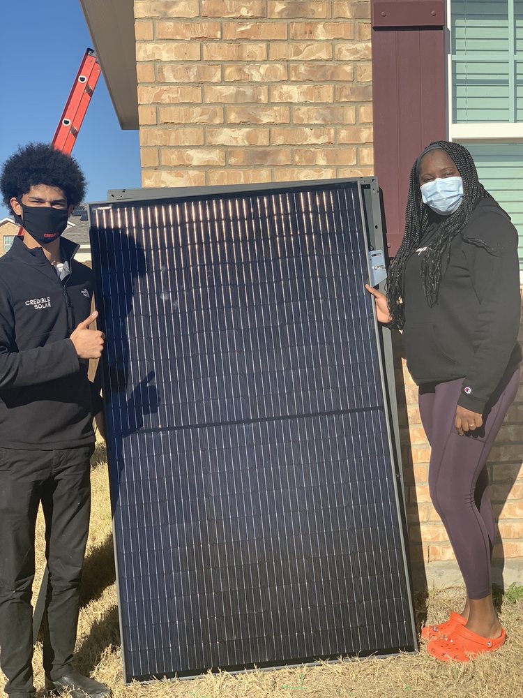 Slide of Credible Solar