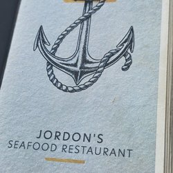 Jordons Seafood Restaurant - Menu