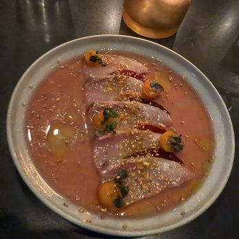 Ryla - Yellowtail Hiramasa Sashimi - Asian Fusion Near Me - Hermosa Beach, California Ryla - Yellowtail Hiramasa Sashimi - Asian Fusion Near Me - Hermosa Beach, California