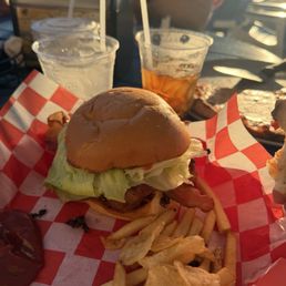 Bacon cheeseburger