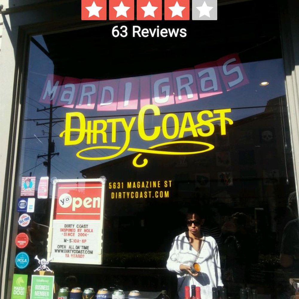 Dirty Coast - Store Front - Men's Clothing Near Me - New Orleans, Louisiana
