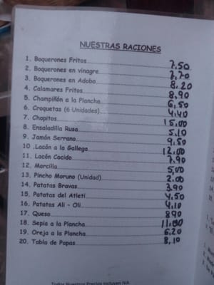 Menu photo 3 El Ruedo Madrid, M