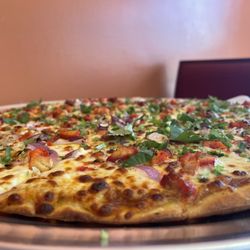 Curry Pizza - Butter chicken pizza