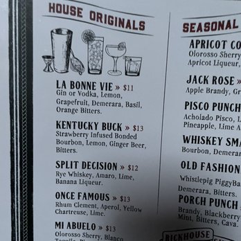 Rickhouse - Cocktail Bars Near Me - San Francisco, California Rickhouse - Cocktail Bars Near Me - San Francisco, California