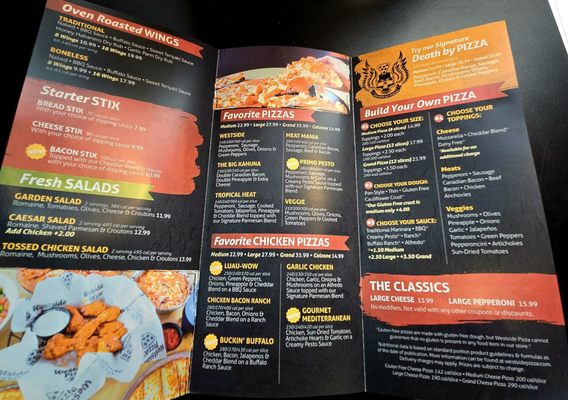 Menu photo 1 Westside Pizza Kingston, WA Menu photo 1 Westside Pizza Kingston, WA