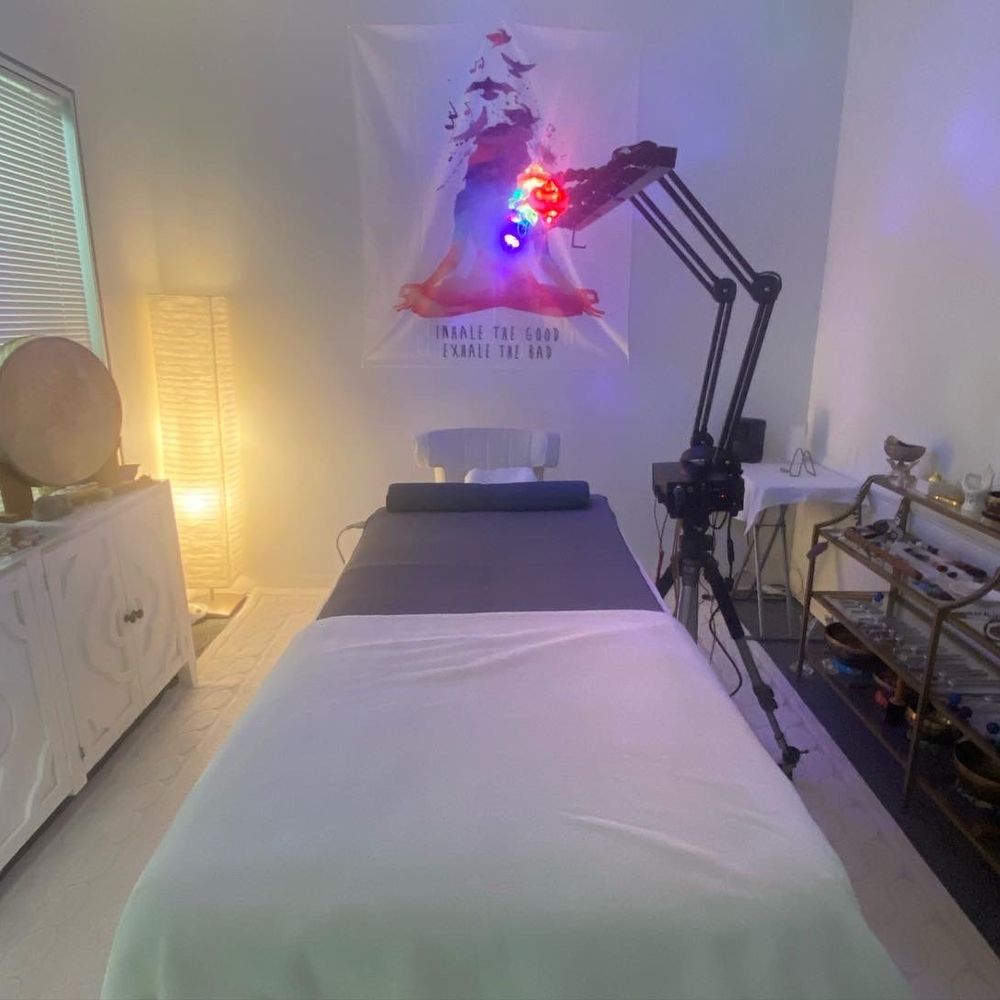 The Angel Haven - Quantum Resonance Crystal Bed - Spiritual Shop Near Me The Angel Haven - Quantum Resonance Crystal Bed - Spiritual Shop Near Me