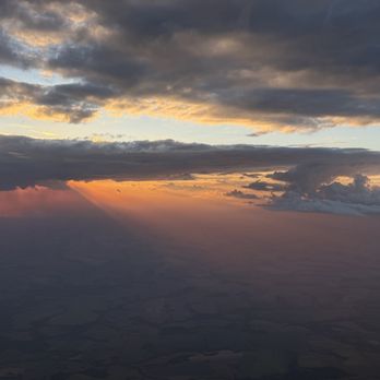 Aerolíneas Argentinas - Love sunset views from a plane - Airlines Near Me - Buenos Aires, C
