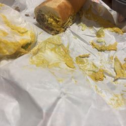 Jersey Mike's Subs - Too much mustard