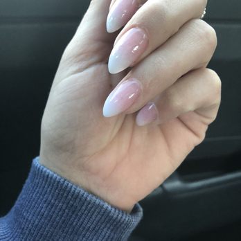 Phoenician Nails - SNS ombré French manicure - Nail Salons Near Me - Phoenix, Arizona