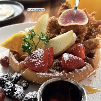 Lapisara Eatery - Chicken Waffle - Breakfast & Brunch Near Me - San Francisco, California Lapisara Eatery - Chicken Waffle - Breakfast & Brunch Near Me - San Francisco, California