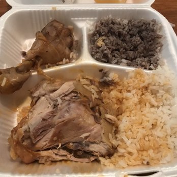 Cuba 512 - Pollo Fricase. No sauce, onions, peppers, potatoes and olives as advertised. Bland, boring - Caribbean Near Me - Austin, Texas