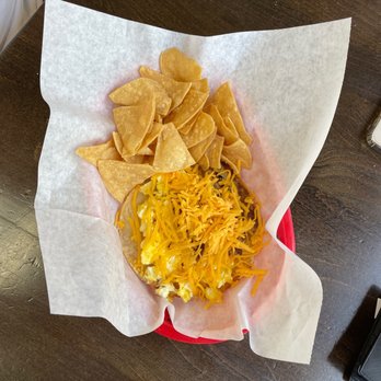 Santa Fe Cafe - Erica's breakfast taco with sausage. Get it with the green salsa! - Tex-Mex Near Me - Calabasas, California Santa Fe Cafe - Erica's breakfast taco with sausage. Get it with the green salsa! - Tex-Mex Near Me - Calabasas, California
