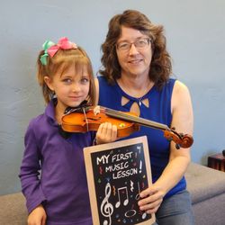 The first lesson is the first step on a lifetime of making music.