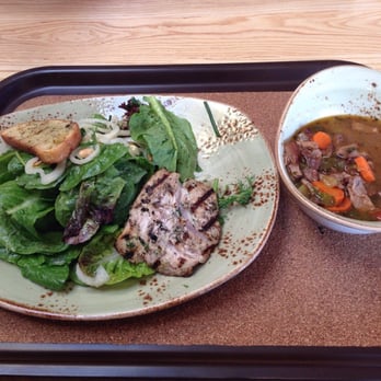 Tender Greens - Yellowtail special and beef and kale soup! - New American Near Me - Irvine, California Tender Greens - Yellowtail special and beef and kale soup! - New American Near Me - Irvine, California