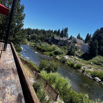 1882 Bar & Grill - View of the river - Barbeque Near Me - Truckee, California