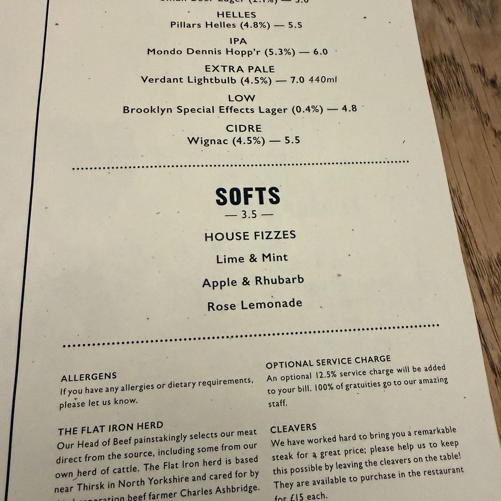 Flat Iron - Menu 3/26 - Steakhouses Near Me - Covent Garden, XGL Flat Iron - Menu 3/26 - Steakhouses Near Me - Covent Garden, XGL