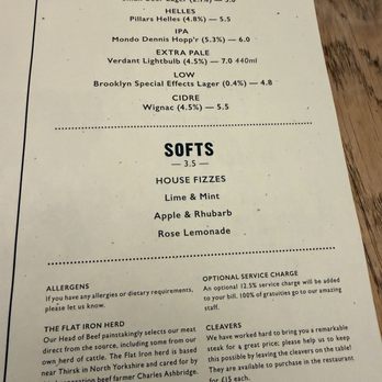 Flat Iron - Menu 3/26 - Steakhouses Near Me - Covent Garden, XGL Flat Iron - Menu 3/26 - Steakhouses Near Me - Covent Garden, XGL