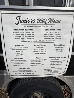 Menu photo 3 Juniors BBQ West, TX Menu photo 3 Juniors BBQ West, TX