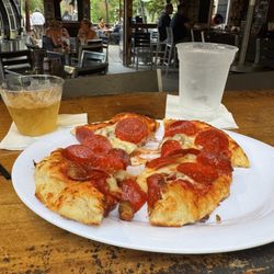 Guppy's Restaurant & Tavern - Personal sausage and pepperoni pizza