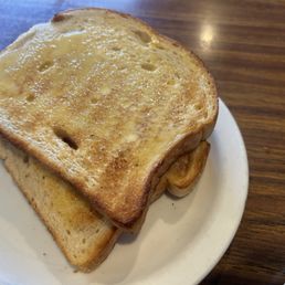 Buttered toast