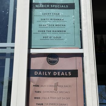 Milton's Coffee Co - Daily deals and March specials - Coffee & Tea Near Me - Fairview, Oregon