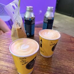 Lattes: hot and cold