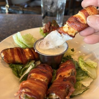 Craft Public House - Bacon wrapped poppers - Sports Bars Near Me - Cary, North Carolina Craft Public House - Bacon wrapped poppers - Sports Bars Near Me - Cary, North Carolina