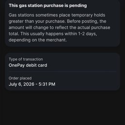 I didn't even ask for $22.80 in gas pretty sure I just got scammed
