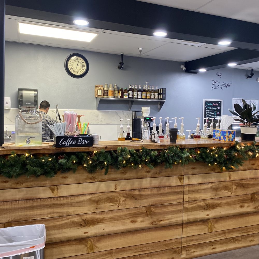 Coffee Life Boise - a bar with christmas decorations - Coffee & Tea Near Me - Boise, Idaho Coffee Life Boise - a bar with christmas decorations - Coffee & Tea Near Me - Boise, Idaho
