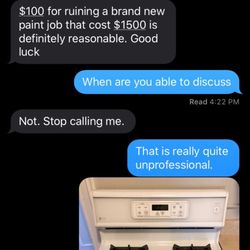 Live Green Real Estate - Messages in communication with the property manager.